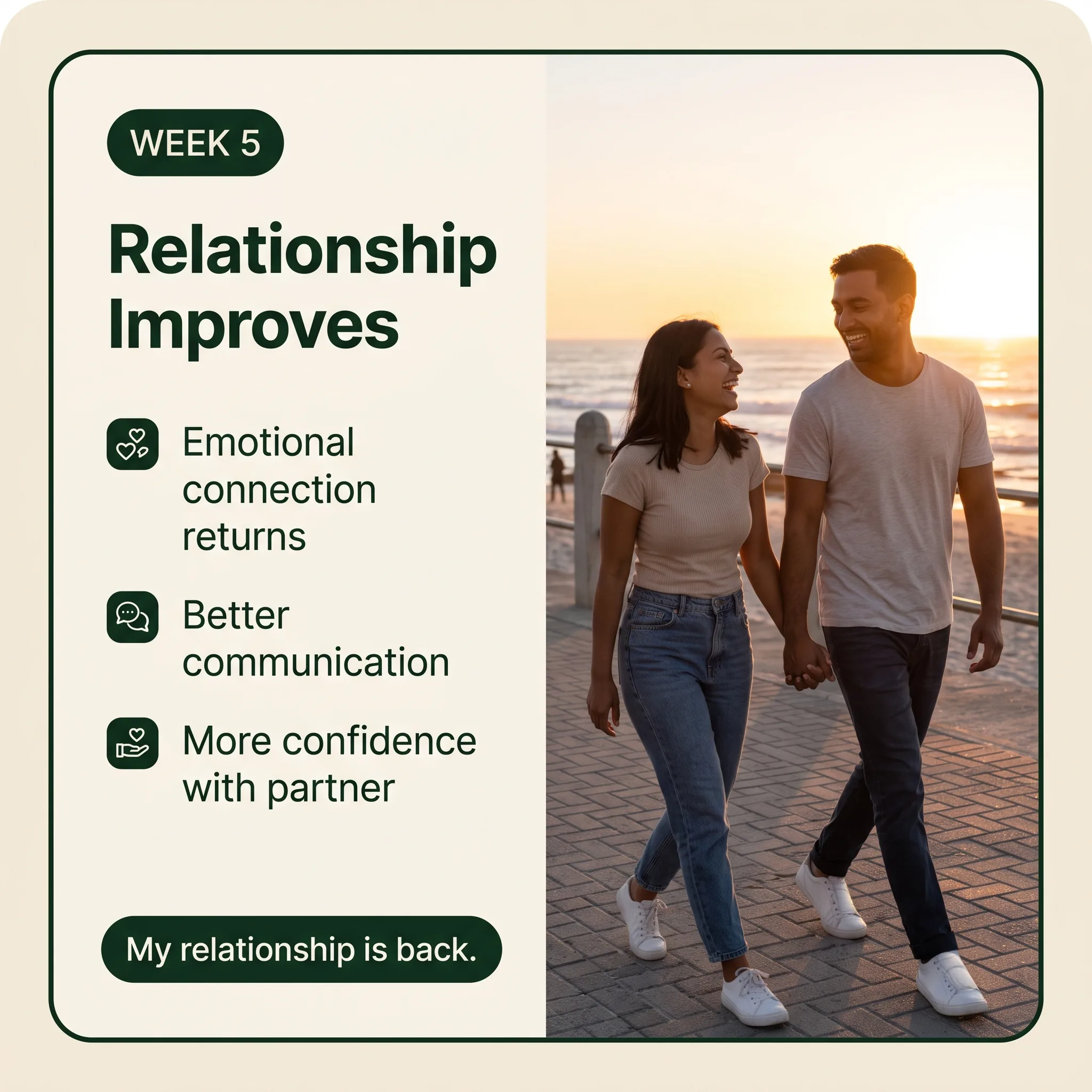 Week 5: Relationship Improves